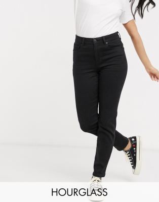 American Eagle curvy high rise skinny jeans in black