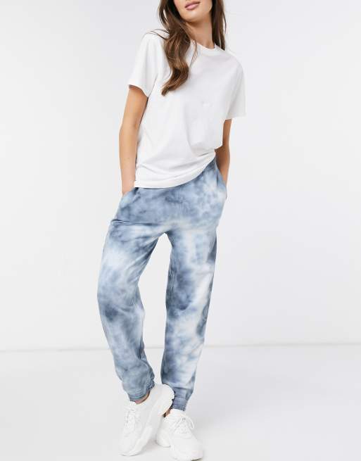 American Eagle dad jogger in lilac tie dye ASOS