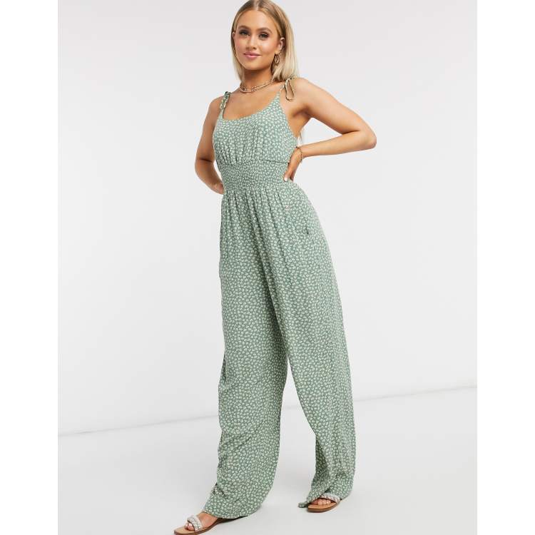 American eagle store polka dot jumpsuit