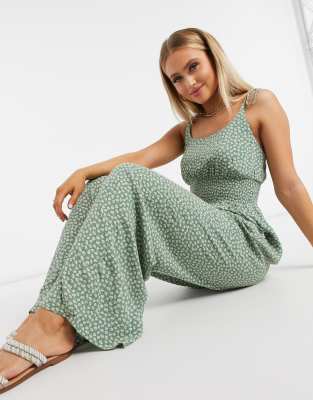 american eagle polka dot jumpsuit