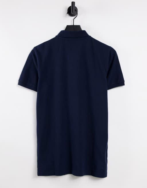 American Eagle – Granatowa koszulka polo o luźnym kroju z logo, 2 z 4