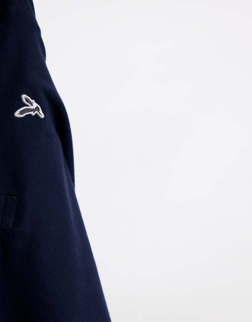 American Eagle – Granatowa koszulka polo o luźnym kroju z logo, 3 z 4