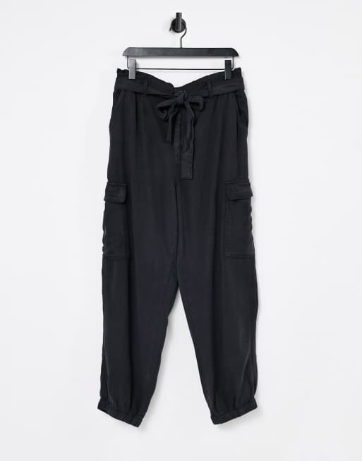 American eagle sale black joggers