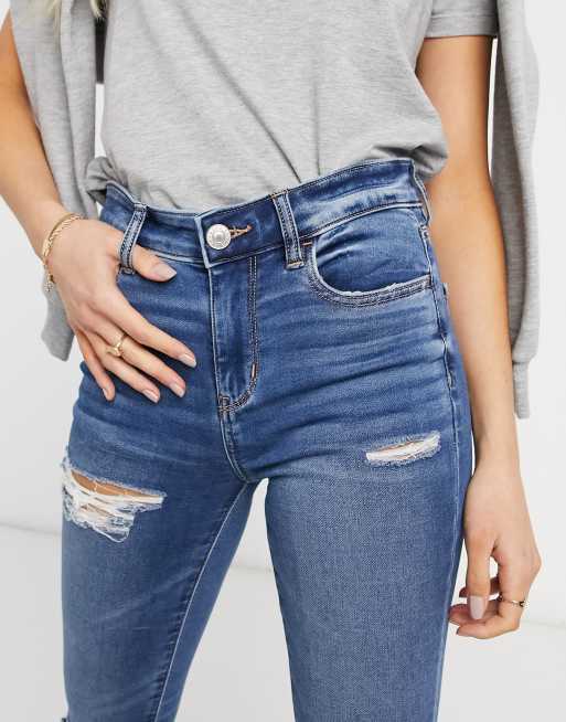 Super high rise jegging best sale american eagle