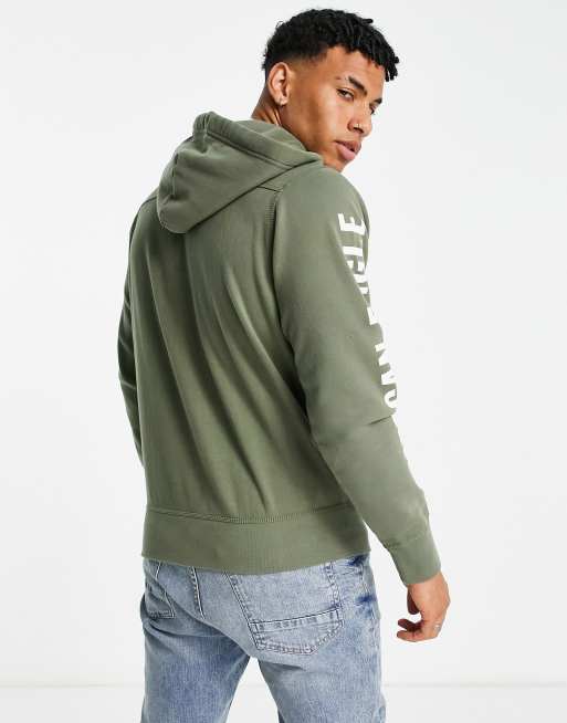 Olive green eagles clearance hoodie