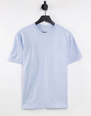 American Eagle icon logo core t-shirt in ice blue