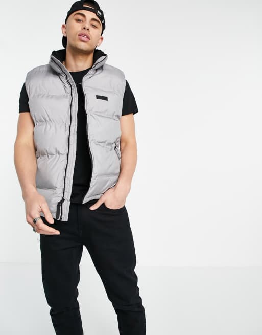 Doudoune sans best sale manche homme asos