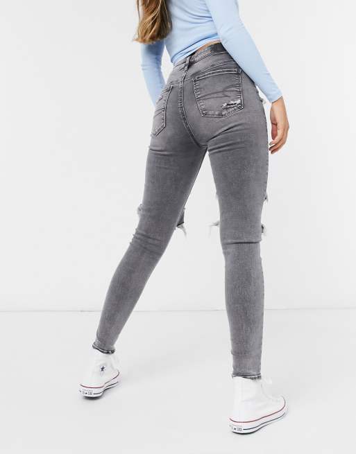 American eagle sale grey jeans