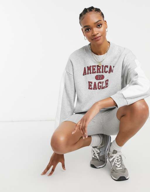 American eagle 2025 gray sweater