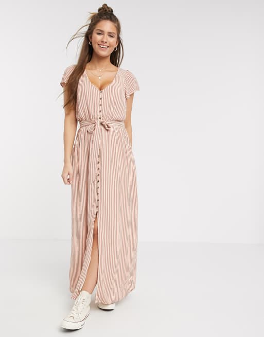 American Eagle maxi dress in stripe