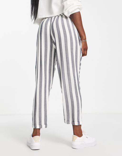 American Eagle striped wide leg flowy pants, -free