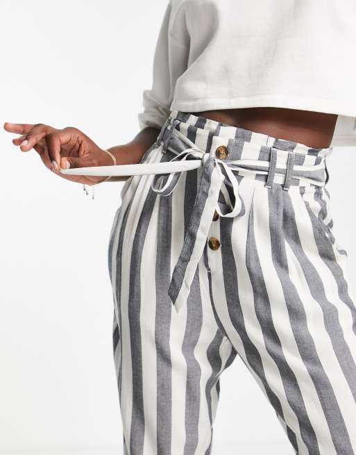 American eagle striped store pants