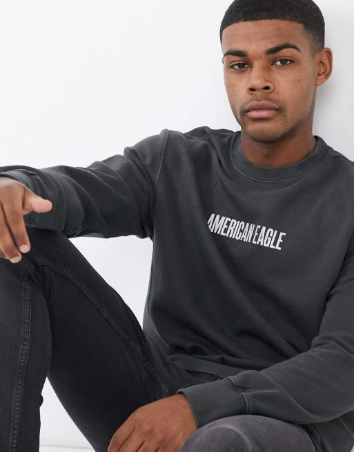 Black american eagle outlet sweatshirt