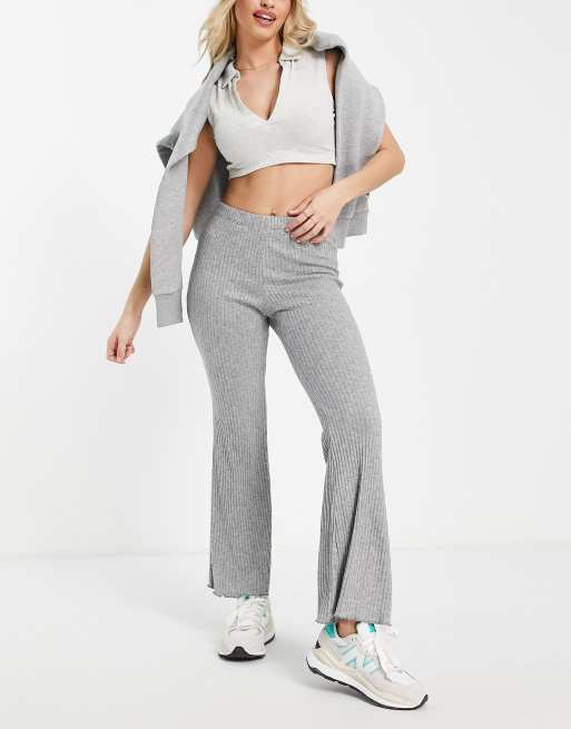 aerie, Pants & Jumpsuits, Ribbed Aerie Flare Leggings