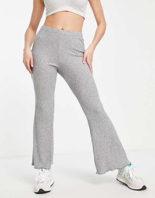 aerie, Pants & Jumpsuits, Ribbed Aerie Flare Leggings