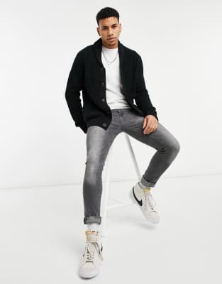 ae shawl collar cardigan