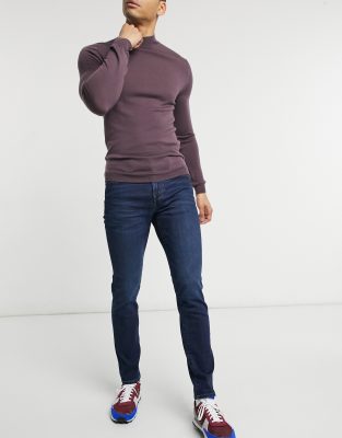 American Eagle American Eagle skinny fit jeans in dark wash-Blue