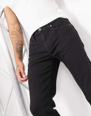 american eagle slim straight black jeans