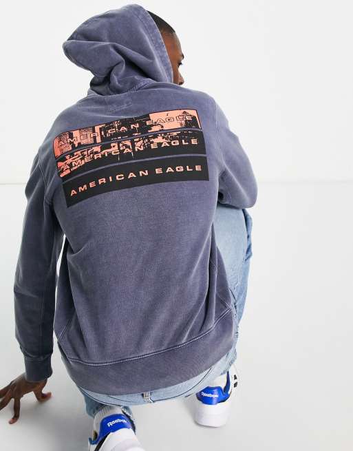 American Eagle – Stentvättad huvtröja