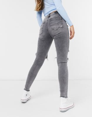 american eagle grey jeans