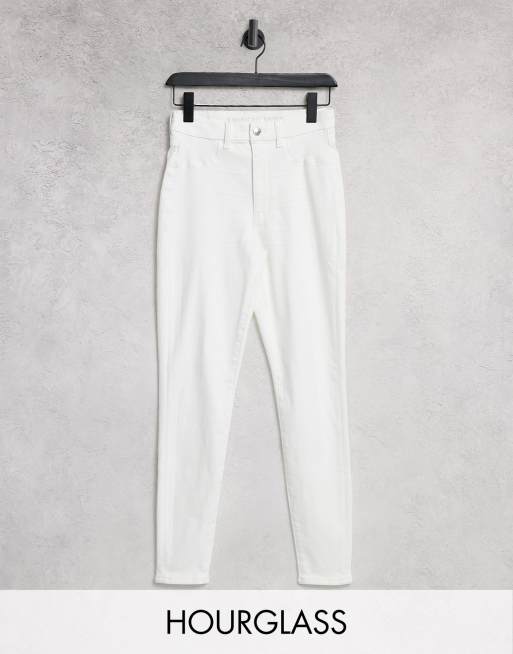 H&M White Denim Leggins, Jeggings