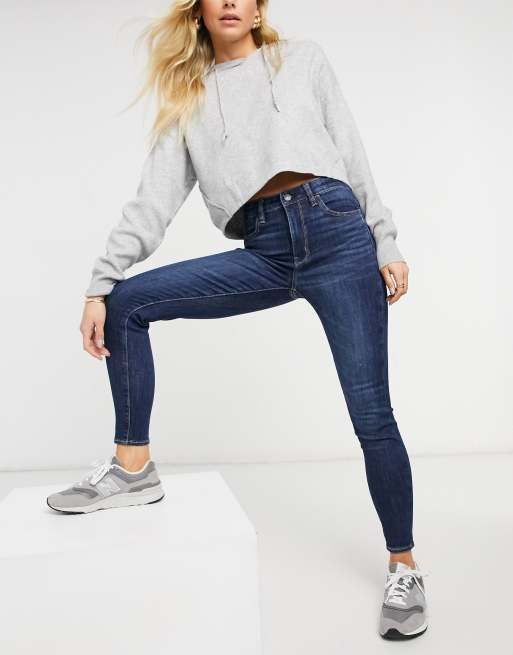 Super high rise on sale jeggings american eagle