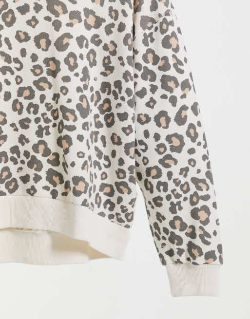 Cheetah print best sale sweatshirt american eagle