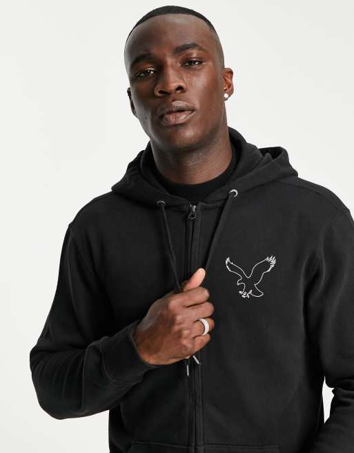 American eagle cheap black hoodie