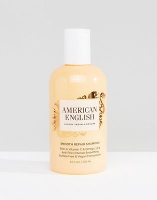 American English – Smooth Repair – Veganskt schampo-Ingen färg