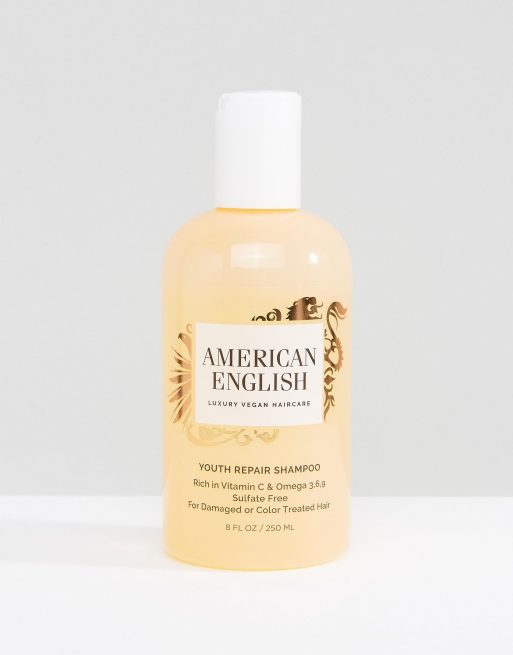 American English Youth Repair Vegan Shampoo ASOS