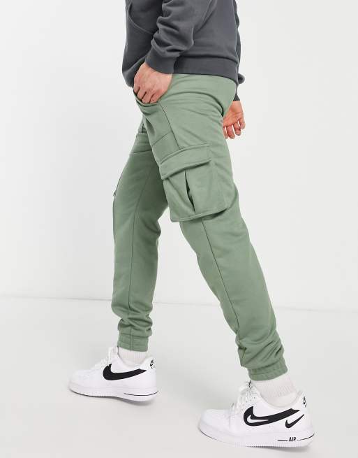 Loose fit cargo discount sweatpants