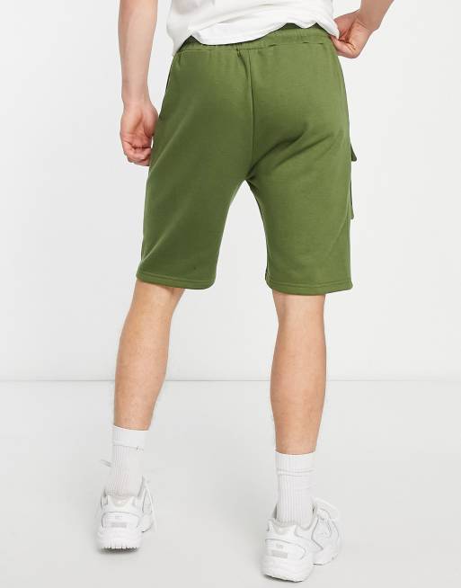 Khaki jersey sale shorts