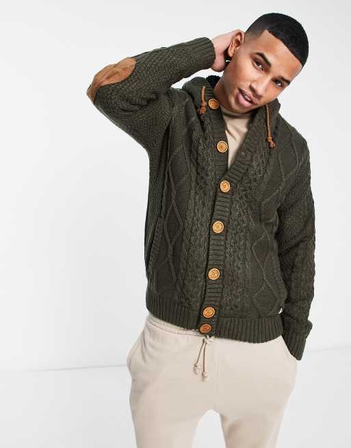 American Stitch knit sweater in olive | ASOS