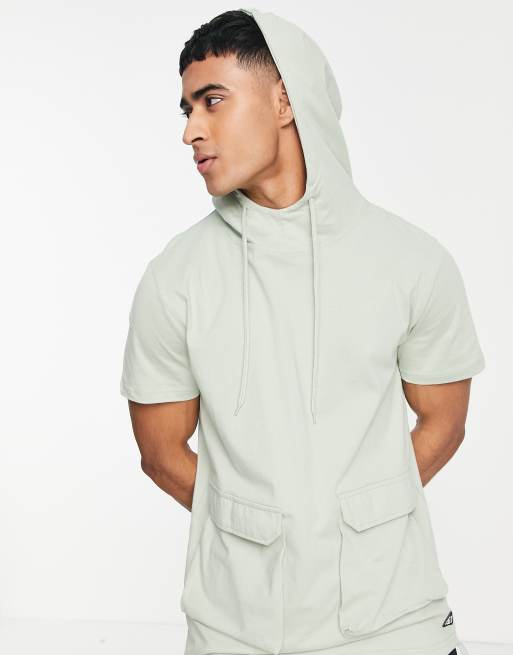 Forever 21 shop short sleeve hoodie