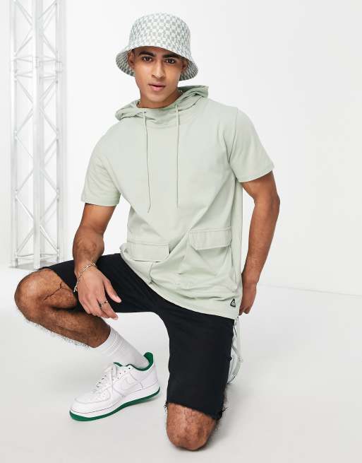 Forever 21 short outlet sleeve hoodie