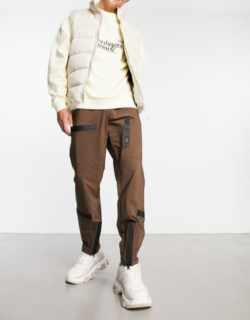 American Stitch - Pantalon cargo ample - Marron