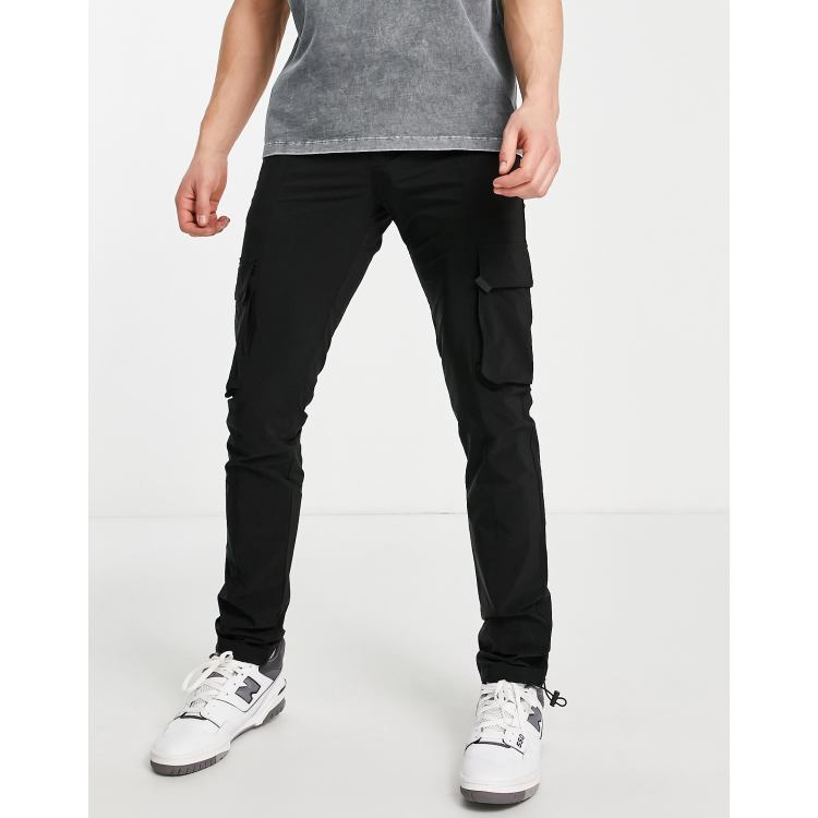 American Stitch stretch nylon cargo pants | ASOS