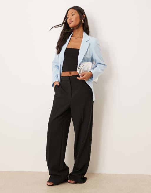 Americana azul pastel básica de Miss Selfridge Petite, 2 de 4