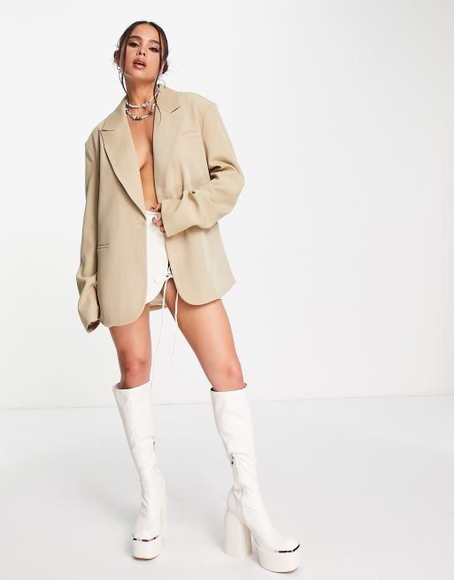 Americana dad color camel extragrande de Kyo The Brand
