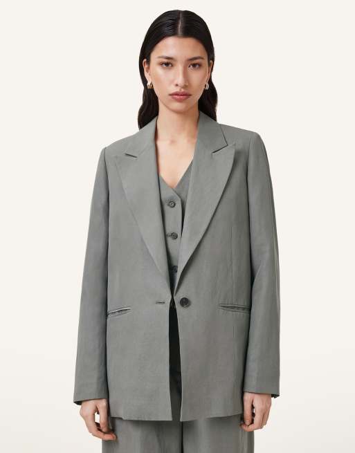Americana gris de lino Averie de AllSaints