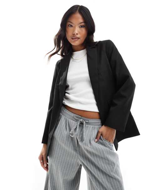 Americana negra básica de Miss Selfridge Petite - view 1