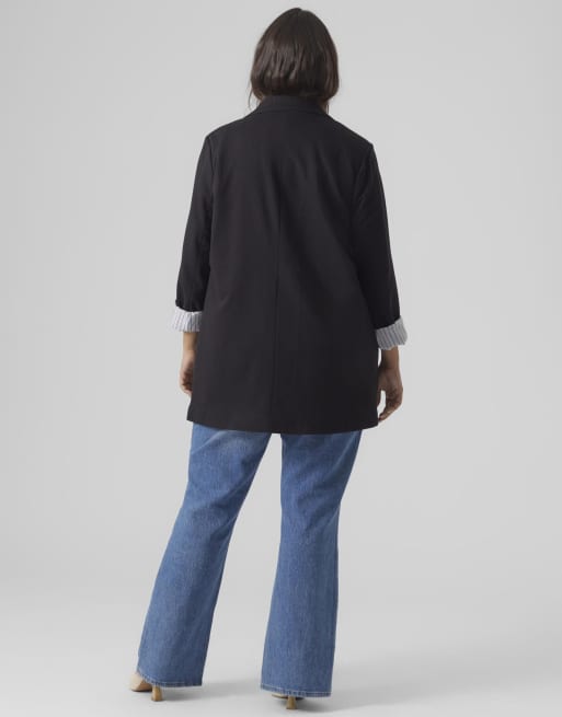 Americana negra de Vero Moda Curve, 2 de 4