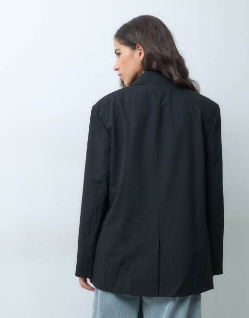 Americana negra extragrande de Miss Selfridge, 3 de 5