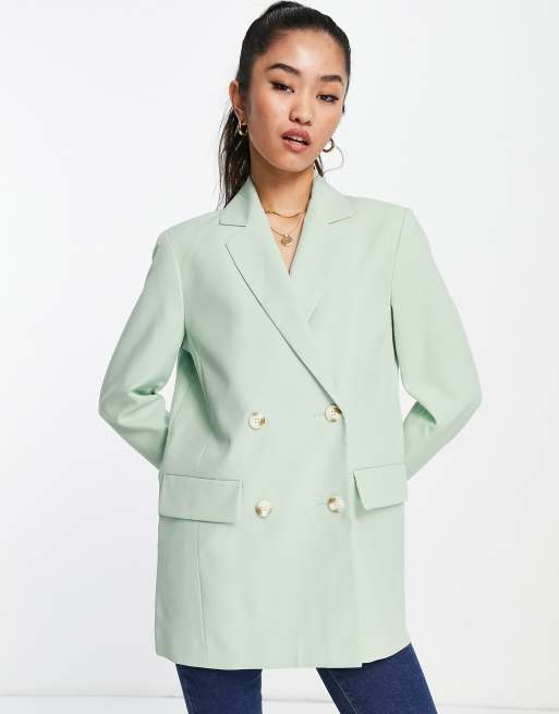 Americana verde slavia extragrande de Miss Selfridge (parte de un conjunto)