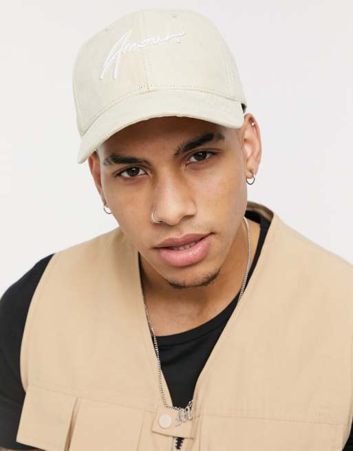 Faux store suede cap