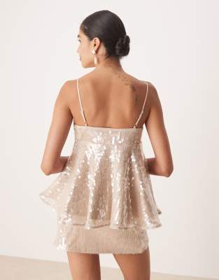 Amy Lynn A-line Cami Top In Pink