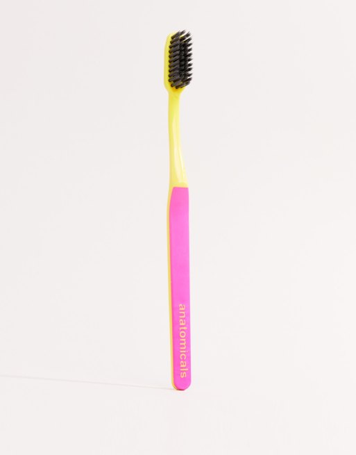 Anatomicals - And Ain't That The Tooth The Better Brush - Tandenborstel met houtskool, roze