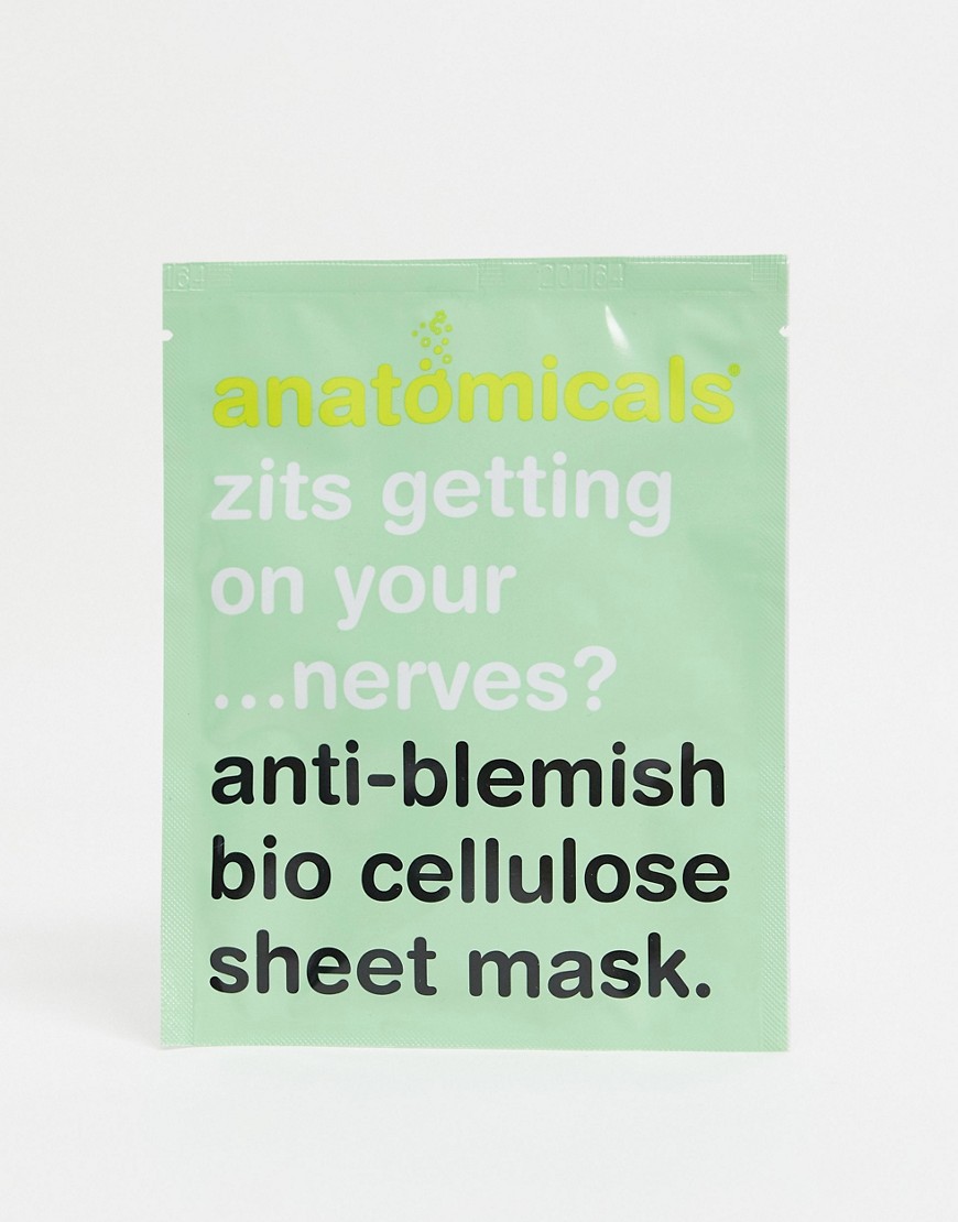 Anatomicals - Anti Blemish Sheet Face Mask - Ansigtsmaske-Ingen farve