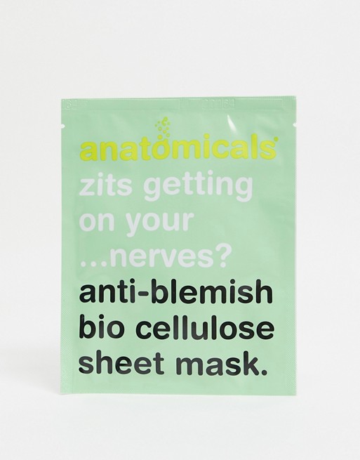 Anatomicals Anti Blemish Sheet Face Mask