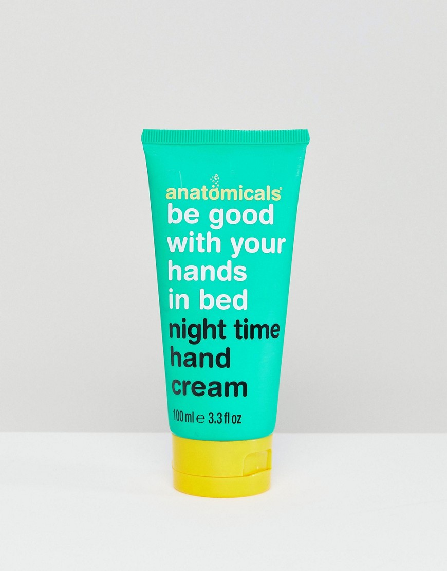 Anatomicals Be Good With Your Hands In Bed - Night Time Hand Cream 100ml-clear